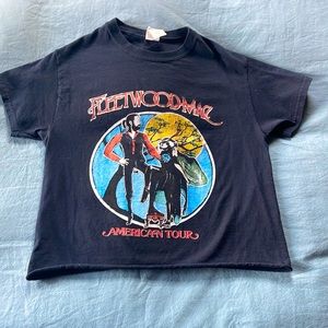 VINTAGE Cropped Fleetwood Mac Tee